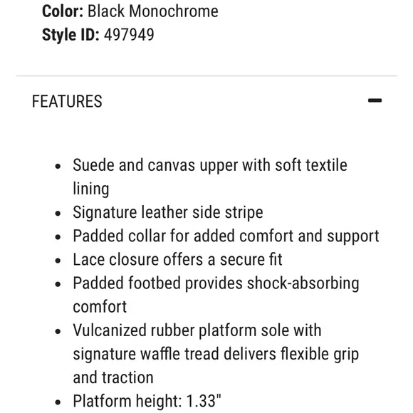 New Vans Old Skool Stackform Platform Sneakers Suede/Canvas Black Monochrome - Picture 7 of 12